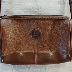 Brown Leather Crossbody Bag